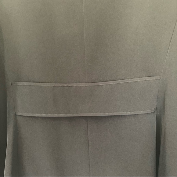 Anne Klein - Black Water Resistant Jacket with Metal Buttons - Size L - Picture 5 of 12